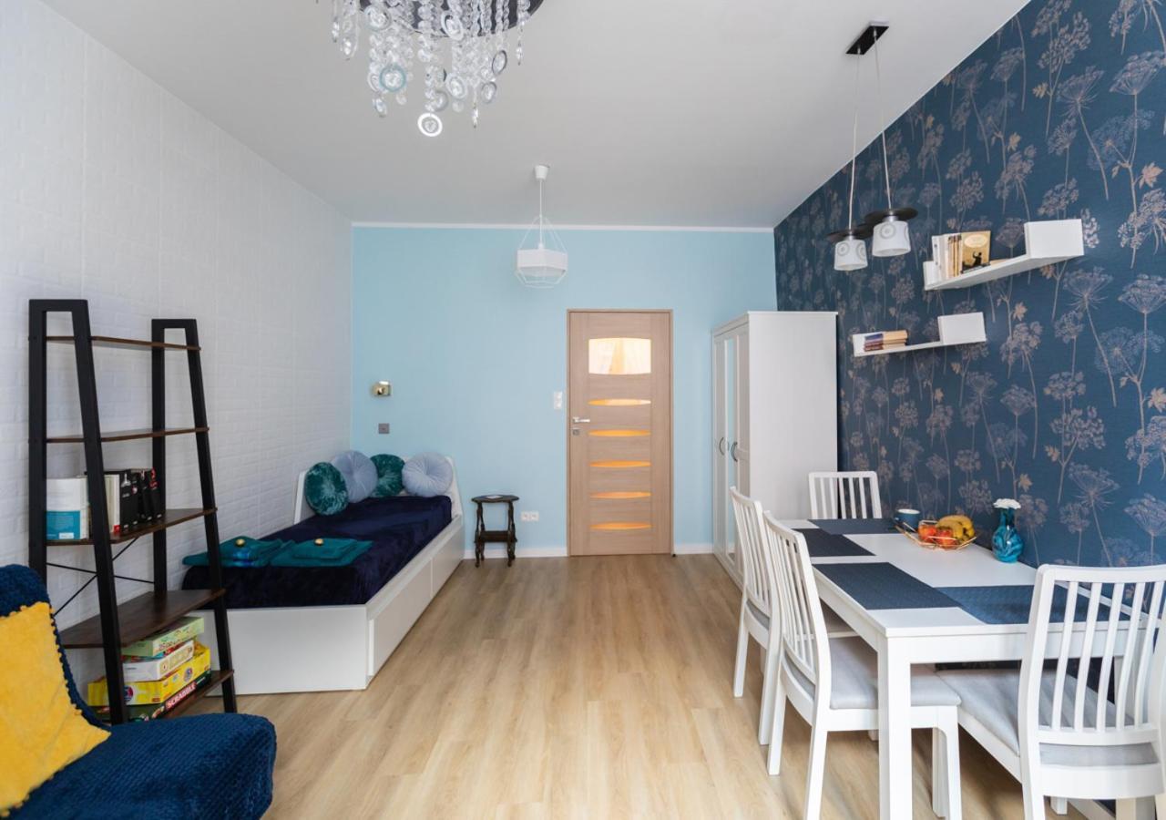 Błękitny Apartament Bytom Bagian luar foto